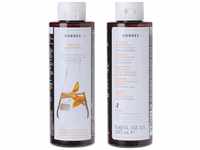 KORRES Sunflower und Mountain Tea Shampoo für coloriertes Haar, silikon- und