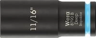 Wera 05005571001 8790 B Impaktor Deep Steckschl&uuml;sseleinsatz mit 3/8"-Antrieb,...