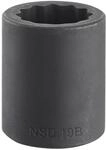 FACOM 1/2 Zoll Impact 12 kant Steckschl&uuml;ssel 24 mm, 1 St&uuml;ck, NSD.24B
