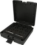 KS Tools 913.1460 1/4"+1/2" Spiral-Profil-Kraft-Stecknuss-Satz, 15-tlg.