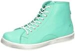 Andrea Conti Damen High-Top Sneaker 0341500 Schn&uuml;r-Boots, Gr&ouml;&szlig;e:39 EU, Farbe:Gr&uuml;n