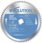 Evolution Power Tools T255TCT-70MS 255 mm verstekzaagblad (ook wel TCT-zaagblad) voor