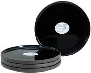 CreaTable, 21663, Serie Futuro, 4-teiliges Geschirrset, Dessertteller Set aus