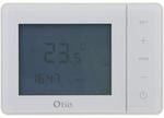 Thermostat programmable blanc