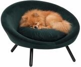 hundebett - katzenbett - Sofa - Dolco - rund - gr&uuml;n - 54 x 50 x 40 cm - Textil...
