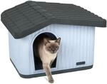 VOUNOT&reg; Katzenhaus & Hundeh&uuml;tte Indoor Outdoor, Winterfest und Wetterfest,