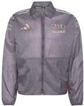 adidas Men's AUDI FORMULA ONE TEAM DRIVER PADDOCK JACKET MEN, grey strata, M