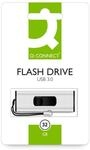 Q-Connect 32 Gb USB 3.0 Slider Flash Drive