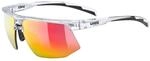 uvex aerios Sportbrille, clear/mir.red, one size