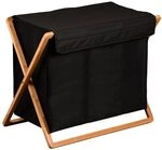 Kesper | W&auml;schesammler, Material: Polyester, Bambus, Ma&szlig;e: 69 x 41 cm, H&ouml;he:...