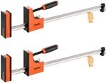 VEVOR Stangenklemmen f&uuml;r Holzbearbeitung 2 Stk. 914 mm &Ouml;ffnung,