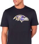 New Era NFL Baltimore Ravens T-Shirt Herren & Damen Schwarz Gr. L