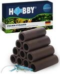 HOBBY Aquaristik Prawn Pyramid 4-3-2-1 dark I 6,5 x 5,5 x 5 cm I Brut- und