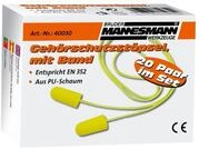 Br&uuml;der Mannesmann Geh&ouml;rschutz-St&ouml;psel, PU | M40030