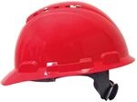 3M H700NVR Schutzhelm H700-Serie mit Ratsche und Kunststoffschwei&szlig;band, Rot
