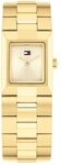 Tommy Hilfiger Zwei-Zeiger-Quarzwerk-Uhrf&uuml;r Damen mit Goldfarben...
