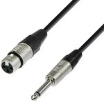 Adam Hall Cables 4 STAR MFP 0600 Mikrofonkabel REAN XLR female auf 6,3 mm Klinke mono