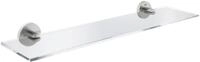 GROHE Start - Glasablage (Stichma&szlig; 380mm, Material: Glas/Metall, verdeckte