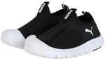 PUMA Fun Racer Wassersandale PS Slide Black White, Gr&ouml;&szlig;e 45, Puma Schwarz Puma