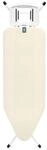 Brabantia B&uuml;gelbrett C 124 x 45 cm &ndash;Ecru | 100% Fairtrade-Baumwolle | Stabiles
