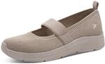 Jana Damen Ballerina Strap Vegan 8-22183-46 Pepper (braun, 37 EU)