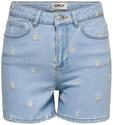 ONLY Female Jeans-Shorts ONLJOSEPHINE Hohe Taille Locker geschnitten Shorts