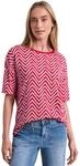 Damen T-Shirt mit Rundhals und All-Over-Print