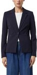 Comma Taillierter Blazer aus weichem Jersey mit Rei&szlig;verschlusstaschen