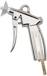 RIEGLER 114329-22 B-S Blaspistole, Schutzschild, Alu-Druckguss vernickelt, T&uuml;lle LW