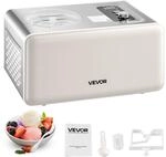 VEVOR automatische Eismaschine 2 QT mit eingebautem Kompressor (150 W) kein