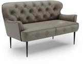 CAVADORE 2-Sitzer K&uuml;chensofa Amba, Trendige Sitzbank f&uuml;r K&uuml;che oder...