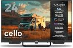 Cello Voyager C24TZR-VOY 24 Zoll Smart 12V Traveller TV mit integriertem 5G WLAN