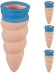 Relaxdays Tonkegel Bew&auml;sserung, 4er Set, f&uuml;r 1,5L Flaschen, Gie&szlig;hilfe f&uuml;r