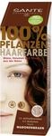 SANTE Naturkosmetik Pflanzen-Haarfarbe Pulver maronenbraun, Satter braunton,