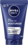NIVEA MEN Hydrocare Moisturiser, 48h Feuchtigkeitscreme f&uuml;r trockene M&auml;nnerhaut,