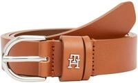Tommy Hilfiger Damen G&uuml;rtel Essential Effortless 2,5 cm Lederg&uuml;rtel, Braun