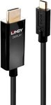 LINDY 43292 2m USB Typ C an HDMI 4K60 Adapterkabel mit HDR