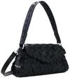 Desigual Schultertasche Umh&auml;ngetasche Argon Zarauz Bag Black schwarz