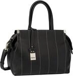 Gabor Gela Stripe Damen Shopper Umh&auml;ngetasche Rei&szlig;verschluss Mittelgro&szlig;...