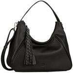 TOM TAILOR Denim Abella Damen Umh&auml;ngetasche Schultertasche Mittelgro&szlig; Schwarz