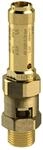 RIEGLER 104941-229.03-7,5 Sicherheitsventil, Messing, G 1, Ansprechdruck 7,5 bar,
