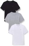 Tommy Hilfiger Men's 3P Ss Tee UM0UM03870 S/S T-Shirt, Multi (Grey