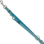 Nobby 52057-32 F&uuml;hrleine Full Reflect hellblau S-M: L: 200 cm, B: 15 mm