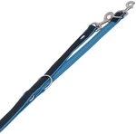 Nobby F&uuml;hrleine Mesh Preno, blau, L: 200 cm, B: 15/20 mm, 1 St&uuml;ck