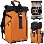 Rollei Fotoliner Ocean Rolltop Kamerarucksack Wasserdicht Fotorucksack Gro&szlig; Kamera