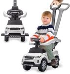 JAMARA 464058 Rutscher Land Rover Discovery 3in1, Rutschauto mit Schubstange,...