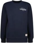 Vingino Boy's Basic-Crew Sweater, blau, 16 Jahre
