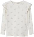 Lil' atelier mini M&auml;dchen Nmfgavo EKO Ls Slim Top Lil Noos, Pastel Parchment, 92