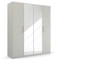 Rauch M&ouml;bel Skandi by Quadra Spin Schrank Dreht&uuml;renschrank, Grau, 4-TRG. mit