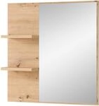 BARI Wandspiegel in Artisan Eiche Optik FSC-Zertifiziert - Praktischer Spiegel...